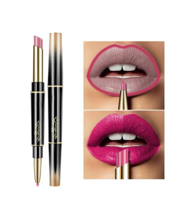 Long-lasting Lip Liner Matte Lip Pencil Waterproof Moisturizing Lipsticks Makeup Cosmetics (#03)