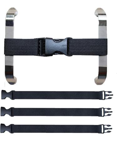 Yulaiyoen Child Safety Cupboard Locks - Adjustable Straps for Cabinets & Fridge, Black - Buy Online on GoSupps.com