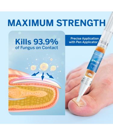 Ariella Toenail Fungus Treatment - Antifungal Nail Cure for Athletes Foot - 4pcs - Buy Online on GoSupps.com