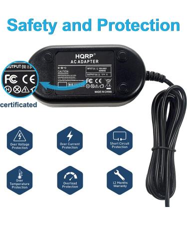 HQRP AC Adapter Charger for JVC AP-V14 AP-V15 AP-V16 AP-V17 AP-V18 AP-V19 AP-V20 AP-V21 Camcorder - Desk Style Charger - Buy Online on GoSupps.com