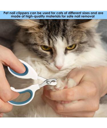 Professional Blue Cat Nail Clippers - XXTTXX Claw Scissors for Safe Cat Grooming | Buy Internationally - Buy Online on GoSupps.com