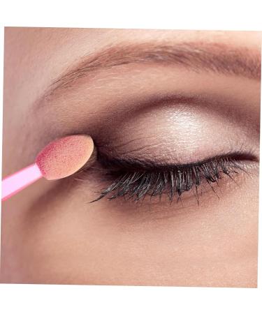 FOYTOKI 100pcs Double Ended Eyeshadow Brush Makeup Eye Shadow Brush Dual Sides Eyeshadow Plastic - Buy Online on GoSupps.com