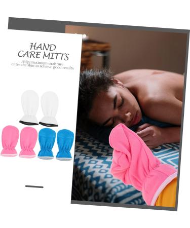 minkissy 3 Pairs Wax Hand Mask paraffin heated mitts thermal mitts paraffin Hand Foot Care paraffin hand mitts hand spa mitt disposable paraffin gloves mittens beauty wax heating fleece - Buy Online on GoSupps.com