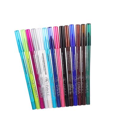 FOYTOKI 14pcs Eyeshadow Pencil Set Eye Makeup Accessory Eyeliner Pencil Cosmetic Accessories Girl Eye Liner Drawing Pencil Eyeliner Drawing Tool Makeup Pencil Eye Lining Tool