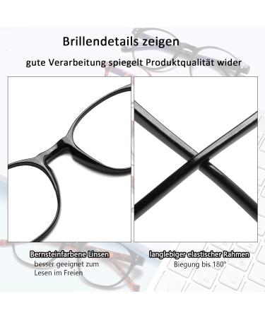 COJWIS 5 Pack Reading Glasses with Blue Light Filter - Anti-Fatigue UV Protection for Men & Women - 3.50x Magnification Color Variety - Buy Online on GoSupps.com