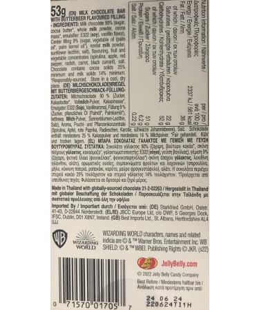 Harry Potter Bertie Bott's Every Flavor Beans Chocolate Frog & Butterbeer Bars - International Shipping Available - Buy Online on GoSupps.com
