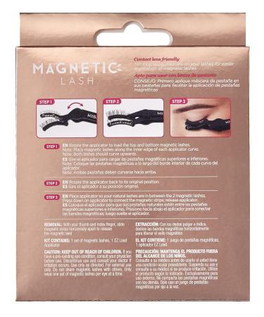 Kiss Magnetic Lashes 2 With Applicator - Pack of 2 | Easy to Apply | Long Lasting - Buy Online on GoSupps.com