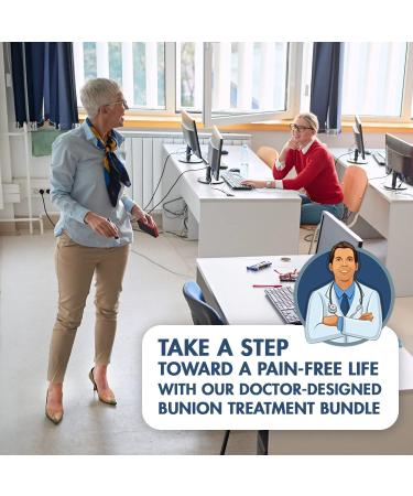 Dr. Frederick's Super Bunion Treatment Bundle - 14PC Kit with Sleeves | Bunion Corrector Splints Pads Bootie Cushions - Buy Online on GoSupps.com