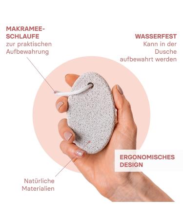 Valneo Pumice Stone for Corns - 2-Pack (69g Each) Natural Foot & Hand Care Tool - Buy Online on GoSupps.com