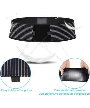Nvorliy SI Joint Belt Plus Size Sacroiliac Brace - Adjustable Compression Support for Lower Back, Hip & Pelvic Pain Relief - Sciatic Nerve Support - 2XL/3XL - Buy Online on GoSupps.com