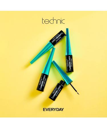 Technic Waterproof Liquid Liner - High Coverage, Water Resistant & Long Lasting Eyeliner - Buy Online on GoSupps.com