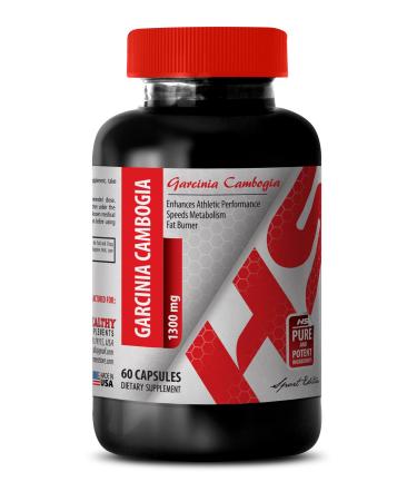 Garcinia CAMBOGIA - Garcinia Cambogia Extract Natural Garcinia Supplement Capsules Herbal Lifestyle Boost Balanced Wellness Support Daily Extract Support Gentle Fruit Supplement 1Bot