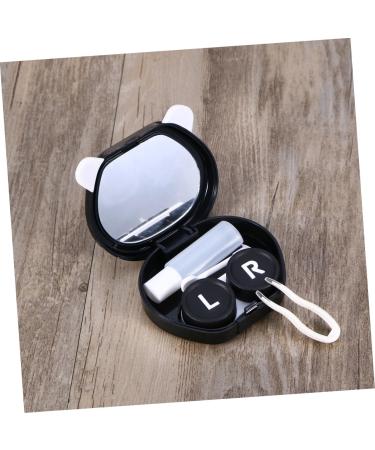 Solustre Cartoon Contact Lens Case - Cute Panda Lens Storage Box for Travel & Storage - Buy Online on GoSupps.com