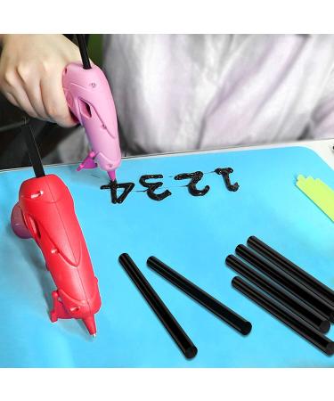 Multi-Temp All-Purpose Mini Hot Glue Gun Sticks Refills - 120 Count Black 0.27 Diameter - Buy Online on GoSupps.com