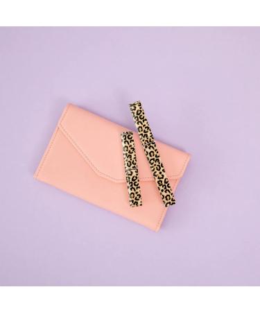Malva Belle Leopard Print 3mm Crystal Glass Nail File - Professional Salon Manicure and Pedicure Tool for Natural Nails - Buy Online on GoSupps.com