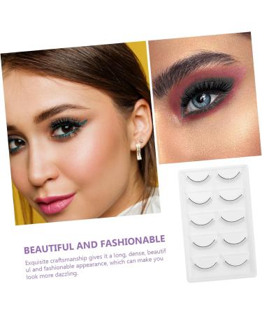 Housoutil 1 Set Eyelash Set White Makeup Tools Make up Fiber - Buy Online on GoSupps.com