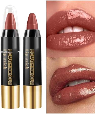 Lip Pencil | Moisturizing and Long-Lasting Cosmetic Pencil Lip Contour Makeup - For Women and Girls Travel Weddings Holidays Festivals Parties and Events - Buy Online on GoSupps.com