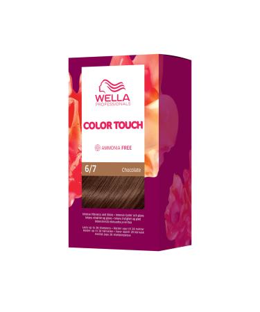 Color Touch Fresh-Up-Kit - Semi-Permanent Coloring Kit 6/7 Chocolate - Dark Blonde Brown