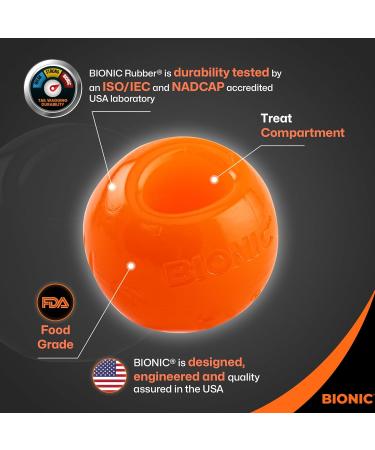 Shop Bionic Ball: Durable 5.8cm Dog Toy for Ultimate Playtime | International Shipping Available - Buy Online on GoSupps.com