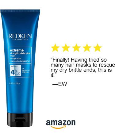 REDKEN Fortifying Mask Extreme Strength Builder Plus 250ml - Repairs Highly Distressed Hair - Buy Online on GoSupps.com
