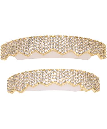 Buy Hip Hop Teeth Grills Set - Iced Out Gold Teeth Jewelry for Men & Women | International Shipping Available - Buy Online on GoSupps.com
