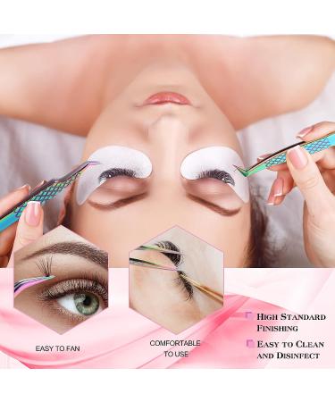 7-Piece Precision Eyelash Extension Tweezers Kit for Professional & Beginners | Lash Tech Cosmetology Tools for Volume & Individual Lash Extensions - Buy Online on GoSupps.com
