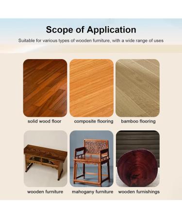 Wood Polish Beewax - 80g Multifunctional Wood Polishing Conditioner | Beewax Polish for Wood Furniture Wardrobes Wood Floors Cabinets Chairs Protection Ondian - Buy Online on GoSupps.com