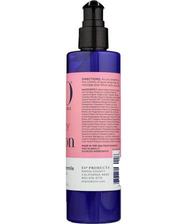 EO Products Body Lotion - Rose & Chamomile 8 fl oz | Nourishing Skin Moisturizer - Buy Online on GoSupps.com