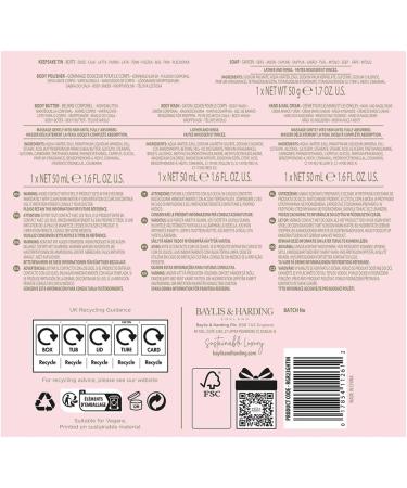 Baylis & Harding Royale Garden Rose Poppy & Vanilla Luxury Pamper Keepsake Tin Gift Set - Vegan Friendly - Buy Online on GoSupps.com