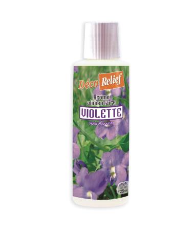 D co Relief - Purple Liquid Flavor 125ml - Pastry & Yogurt Maker Food Flavor - For Cakes Pastries Yogurts - Concentrated