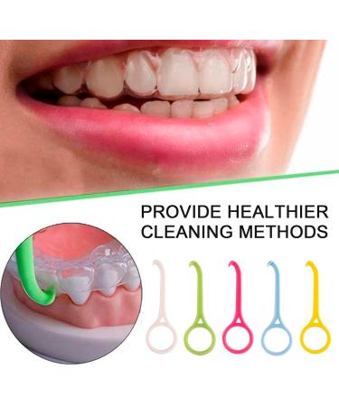 AWAVM 10-Piece Orthodontic Removal Tool Set - Braces Hook Invisible Braces Extractor Retainer & Braces Remover in Pink Blue Yellow White & Green - Buy Online on GoSupps.com