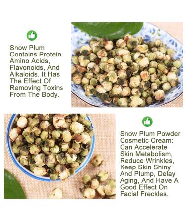 Buy Organic Snow Plum Blossom Tea | Anti-Aging Dried Flowers Tea - 60g - Buy Online on GoSupps.com