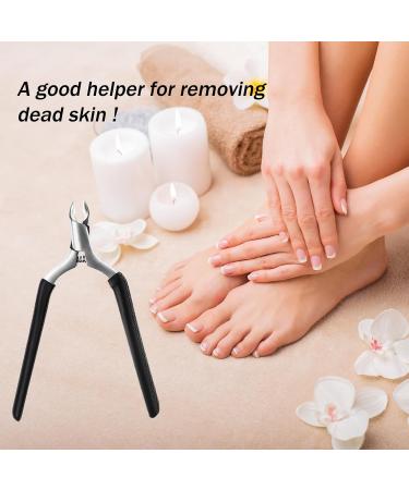 DHWEKU Professional Cuticle Nippers Sharp Cuticle Remover Cuticle Nippers Made of Stainless Steel with Non-Slip Handle for Precise Removal of Excess Cuticles Cuticle Scissors for Nail and Toenail - Buy Online on GoSupps.com