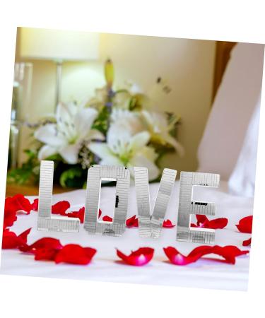 Buy Large Letter Decals for Wall & Glass | Decorative Alphabet Wall Ornaments | Perfect for Bachelorette Parties & 3D Balloon Foam Decor - International Shipping Available - Buy Online on GoSupps.com