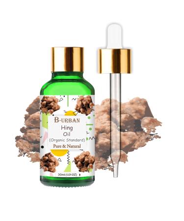 B-Urban Hing Oil Cosmetic Grade (10 ml / 0.33 fl oz) - Pure Aromatic Oil for DIY Skincare Massage & Topical Blends