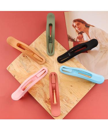 Magicsky 12 PCS Alligator Hair Claw Clips - French Matte Barrette for Thick & Thin Hair | Non-Slip Grip Styling Accessory for Women and Girls - Buy Online on GoSupps.com