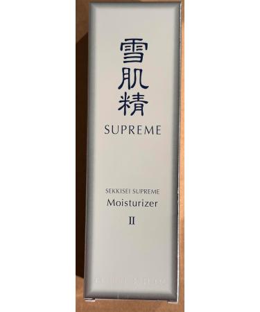 SEKKISEI SUPREME Moisturizer II N | Best International Shipping & Hydration Solution - Buy Online on GoSupps.com