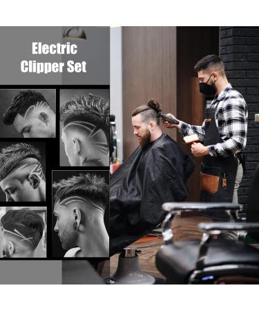 Men Hair Beard Clipper Hair Clipper for Men Electric Clipper Beard Hair Trimmer Beginners and professionals ergonomically treated trimming gadget for home hairdressers - Buy Online on GoSupps.com