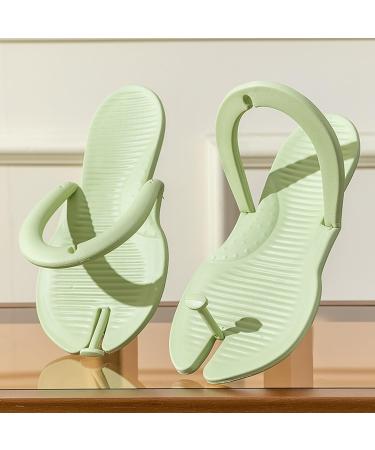 UK Eva Disposable Foldable Flip Flops Pedicure Slippers Anti-Slip Spa Slippers for Salon EVA Foam Sandals for Women and Men 6.5 UK A01 Green - Buy Online on GoSupps.com