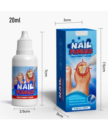 Fungal Nail Treatment - Fungal Nail Treatment for Toenails Extra Strong - Anti Fungus Nail Repair and Strengthen - Toenail Fungus Treatment for Thickening Yellow-Brown Discoloration Ragginess 20ML - Buy Online on GoSupps.com