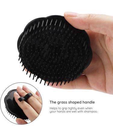 Segbeauty 4pcs Scalp Massager Shampoo Brush Shower Comb for Hair Growth Beard Brush Br - Buy Online on GoSupps.com
