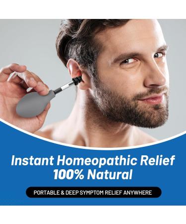 Ear Pressure Relief Suction Device - Instant Inner Ear Tension Relief for Migraines Tinnitus & Travel Discomfort | Safe Portable & Effective Ear Wax Removal Tool (1pack) - Buy Online on GoSupps.com