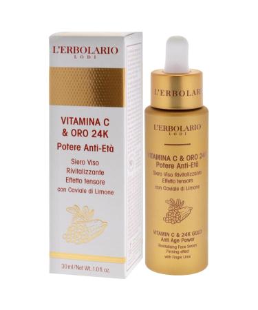 Vitamin C & 24K Gold Anti-Ageing Face Serum - Radiant Skin Youthful Glow International Shipping - Buy Online on GoSupps.com