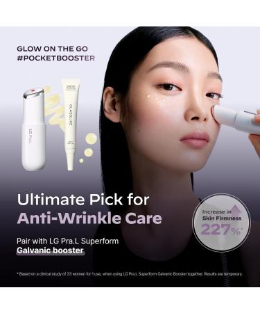 LG Pra.L GLASSLIKE Triple Power Wrinkle Spot Ampoule Hydration Boosting Firming and Anti-wrinkle wrinkle wrapping serum - 0.47 fl. oz - Buy Online on GoSupps.com