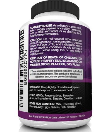 Nutrivein Premium Zinc Picolinate 100mg - Immunity Defense & Cellular Regeneration - 120 Capsules - Buy Online on GoSupps.com