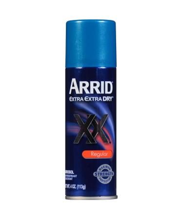 Arrid XX Extra Extra Dry Aerosol Antiperspirant Deodorant Regular 4 oz. Regular 4 Ounce (Pack of 1) - Buy Online on GoSupps.com