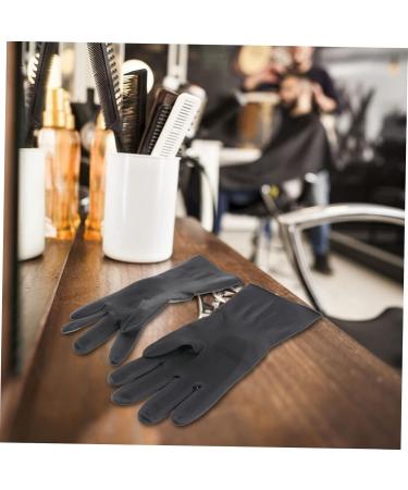 minkissy 9 Pairs hair dye shampoo gloves disposable tool belts for men gloves for hair dye Reusable Gloves for Hair Coloring barber gloves hair shampoo gloves non-slip particles supplies - Buy Online on GoSupps.com