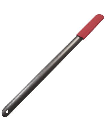 Rehabilitation Advantage Red Grip Powder Coated Steel Shoehorn, Red Handle 24 Inch (Pack of 1)