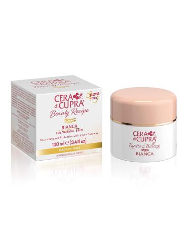 Bianca Face Cream Moisturizer for Normal and Oily Skin - Nourishing and Protective Formula with Virgin Beeswax (3.4 Fl Oz / 100 ml)