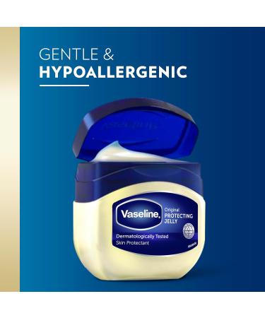 Vaseline Original Petroleum Jelly (6 x 250 ml) | Moisturizes Dry Skin & Eczema Relief | Perfume Free - Buy Online on GoSupps.com